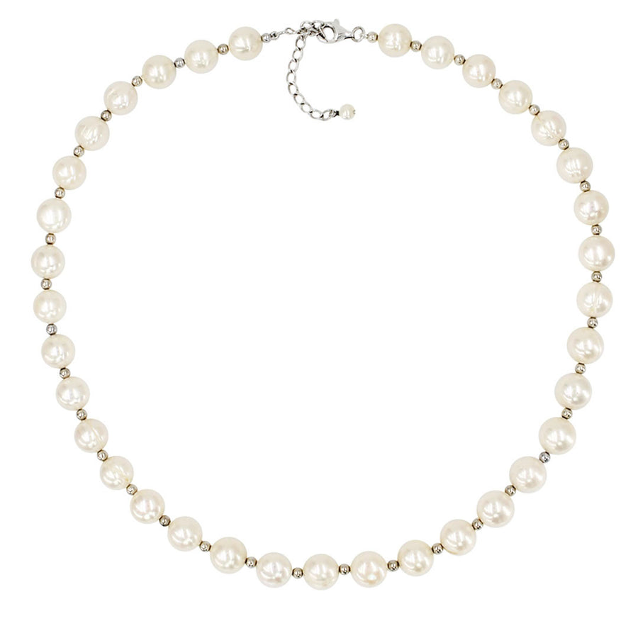 VINTAGE-STYLE PEARL NECKLACE